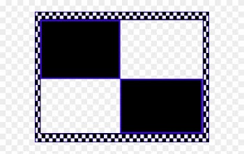 Black And White Watercolor Clipart - Picnic Border Clipart