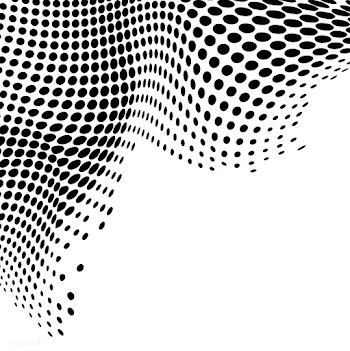 Black and white wavy halftone background vect.. | Free stock vector - 542691