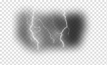 Black and white .xchng , Clouds lightning transparent background PNG clipart