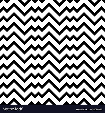 Black and white zigzag chevron minimal simple vector image
