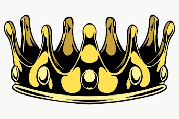 Black and yellow crown sticker with a white border | Free  transparent png - 2357810