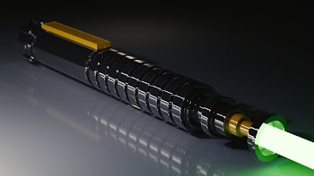 Black and Yellow Tube Light