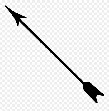 Black Arrow Clip Art - Archery Arrow Clip Art - Png Download ...