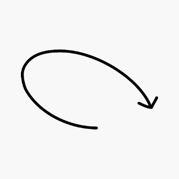 Black arrow doodle illustration, hand | Free Vector - rawpixel