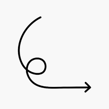 Black arrow doodle illustration, hand | Free Vector - rawpixel