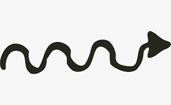 Black Arrow Line, Line Clipart, Bend, Arrow Bending PNG and Vector ...