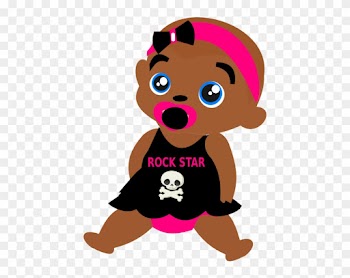 Black Baby Clipart