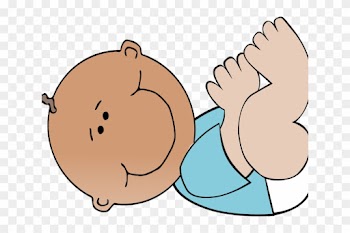 Black Baby Clipart - Baby Boy Clip Art