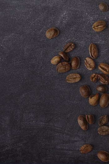 Black background, coffee beans border | Free Photo - rawpixel