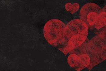 Black background, heart grunge design | Free Photo - rawpixel