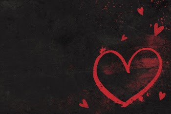 Black background, heart grunge design | Free PSD - rawpixel