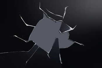 Black background vector broken glass effect | Free stock illustration | High Resolution graphic