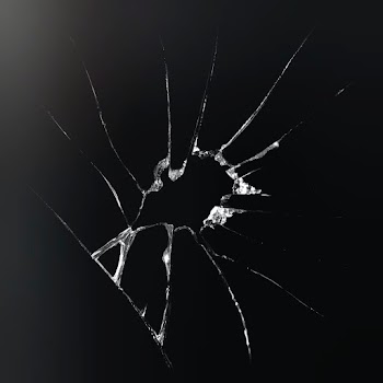 Black background vector with broken glass… | Free stock illustration | High Resolution graphic