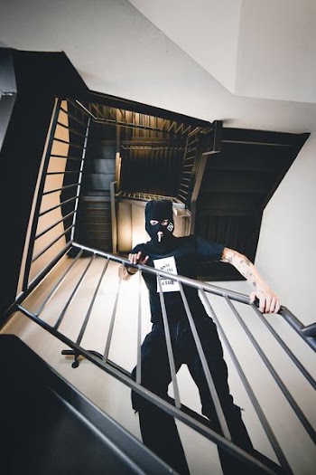 black balaclava