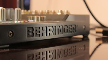 Black Behringer Equalizer