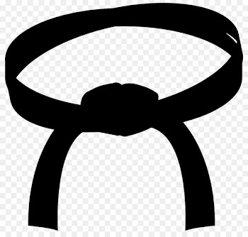 Black Belt, Dan, Karate, Blackandwhite, Fashion Accessory PNG