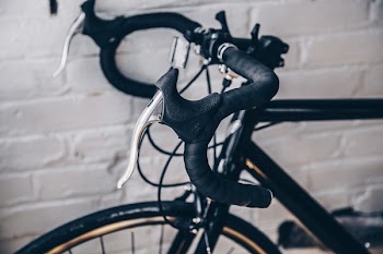 Black Bicycle Handle Bar