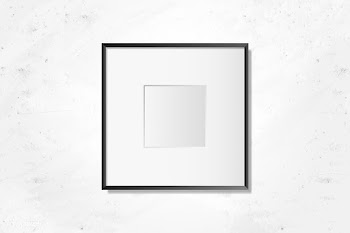 Black blank frame on the wall | Free stock vector - 584136