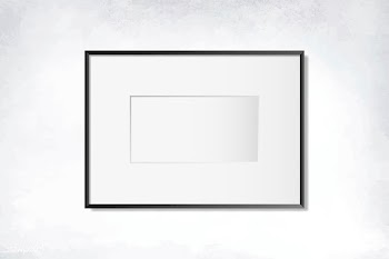 Black blank frame on the wall | Free stock vector - 584138