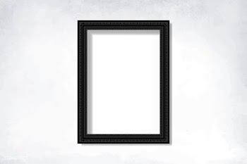 Black blank frame on the wall | Free stock vector - 584142