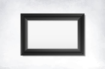 Black blank frame on the wall | Free stock vector - 584151