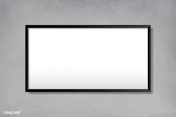 Black blank frame on the wall | Free stock vector - 584180