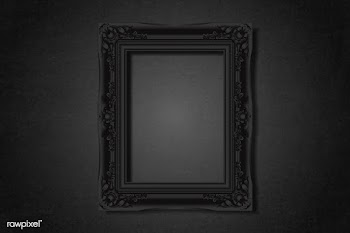 Black blank frame on the wall | Free stock vector - 584189