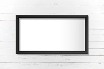 Black blank frame on the wall | Free stock vector - 584202