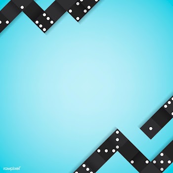 Black blocks frame on blank blue background v.. | Free stock vector - 544287