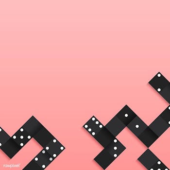 Black blocks frame on blank pink background v.. | Free stock vector - 544320