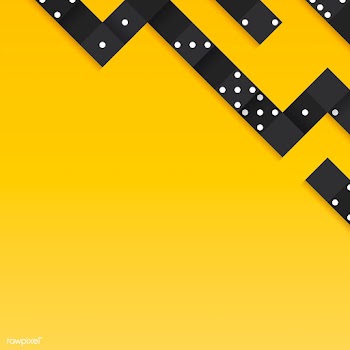 Black blocks frame on blank yellow background.. | Free stock vector - 544301