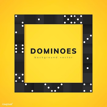 Black blocks frame on blank yellow background.. | Free stock vector - 544324