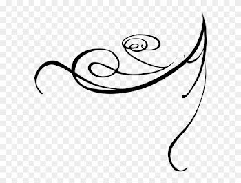 Black Border Swirls Cake Ideas And Designs - Black And White Swirls Clipart