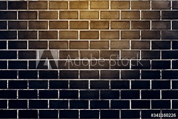 Black brick wall