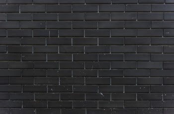 Black brick wall design space