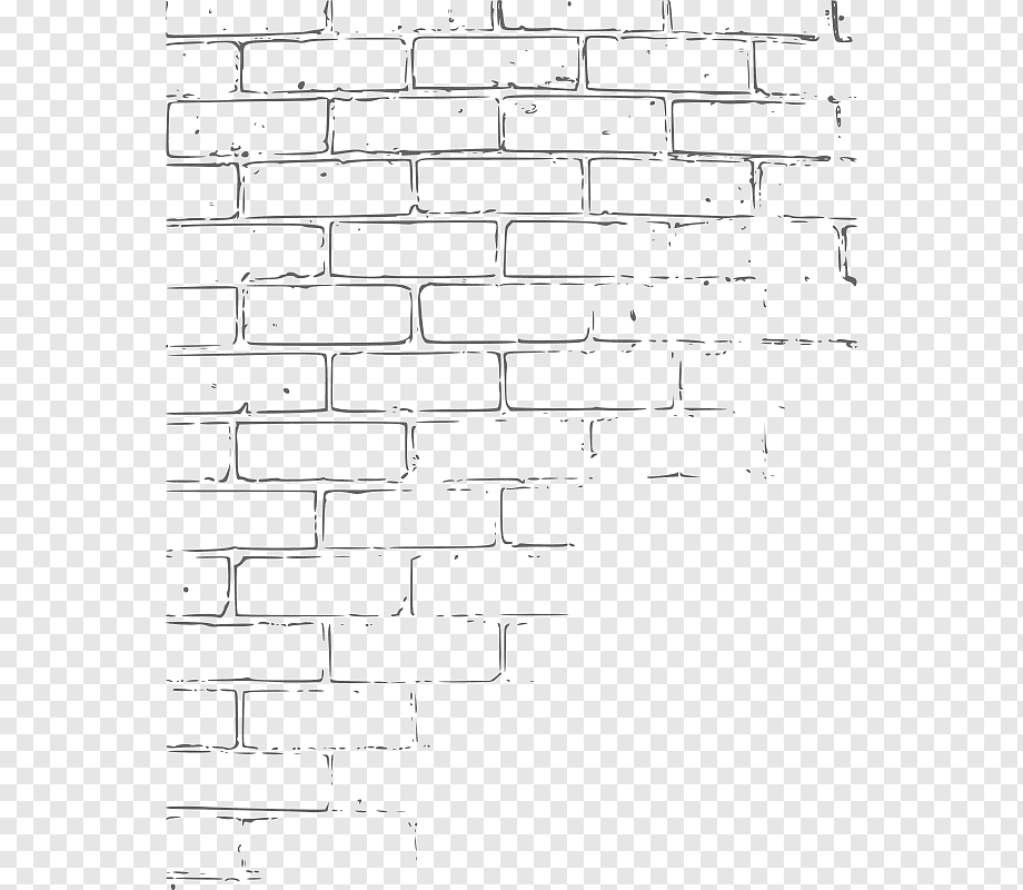 black brick wall illustration, Wall Brick Icon, -drawn cartoon of a wall, cartoon Character, texture, angle png