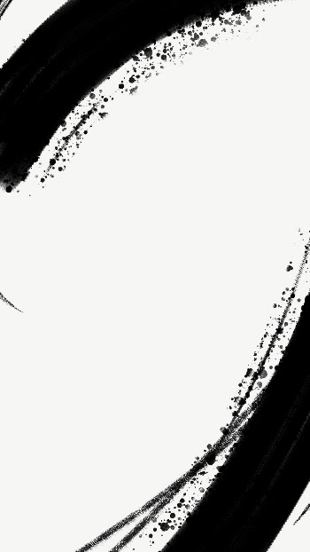 Black brush strokes mobile wallpaper, | Free Photo - rawpixel