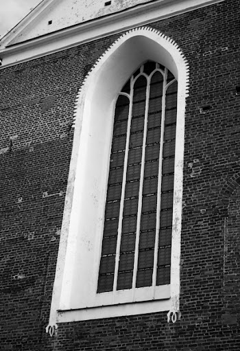 Black Building With Glass Window