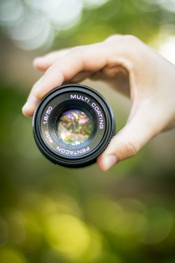 Black Camera Lens