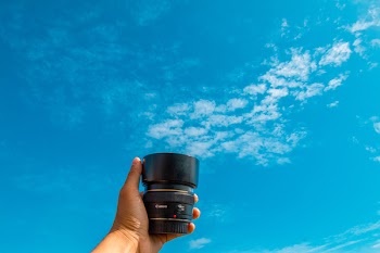 Black Canon Camera Lens