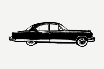Black car drawing clipart, transportation | Free PSD - rawpixel