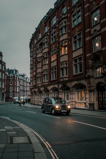 Black Car On The Road