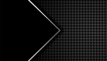 Black carbon fiber background with text space Free Vector