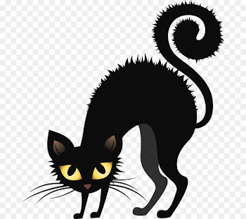 Black cat Clip art Openclipart Image - Cat 