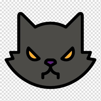 Black cat Computer Icons , Cat transparent background PNG clipart