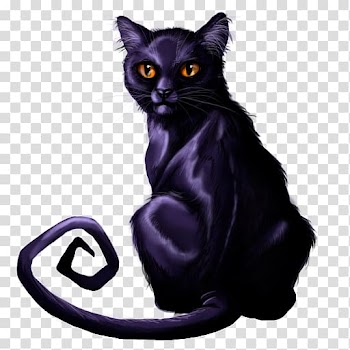 Black cat Computer Icons Halloween, black cat transparent background PNG clipart