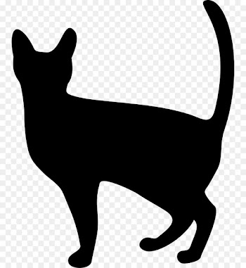 Black cat Dog Icon design - Cat 