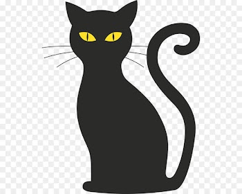 Black cat Domestic short-haired cat Whiskers Kitten - Cat 