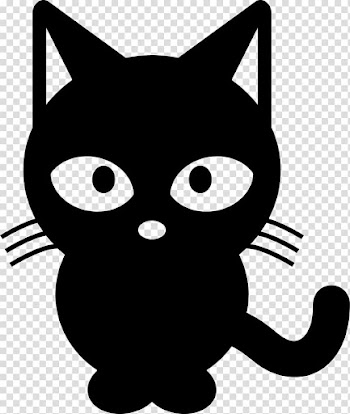 Black cat Kitten , Cat transparent background PNG clipart