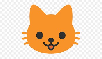 Black cat Kitten Emoji Sticker - butterfly cute cat head 